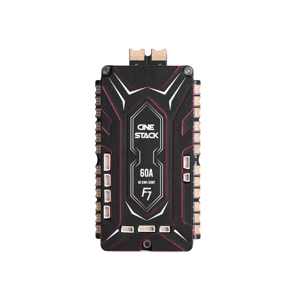 T-Motor F722 8-in-1 Cine Stack: F7 Flight Controller & 60A 8-in-1 ESC (3-6S)