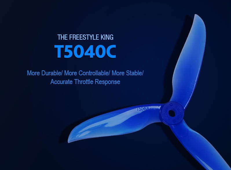 DAL Cyclone Pro T 5040 C Propeller Pack of 20 (Freestyle)