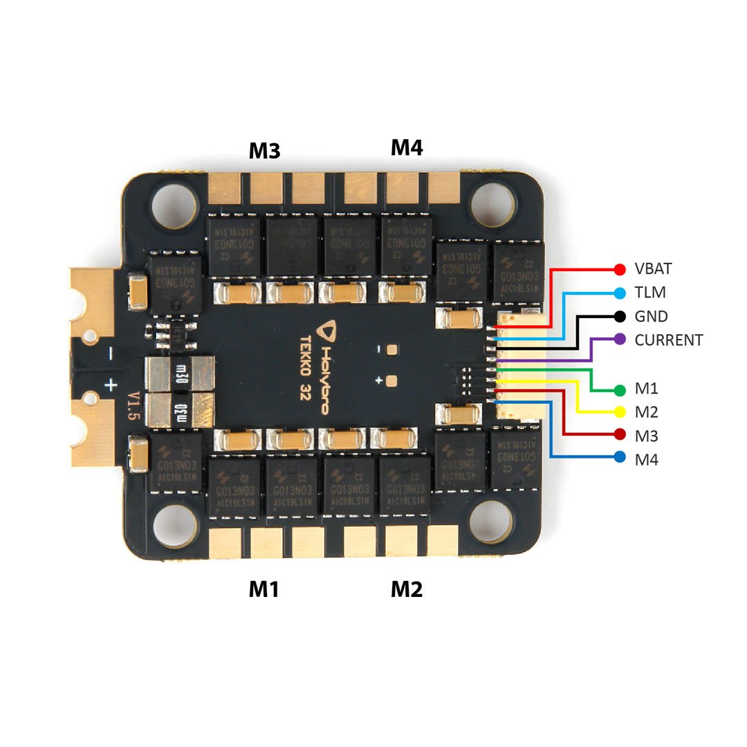 Kakute H7 BT Tekko32 65A Flight Stack w/ Bluetooth
