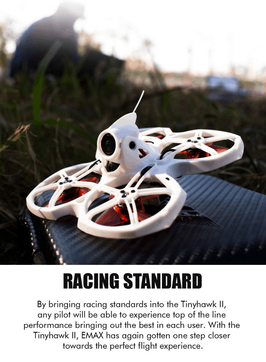 EMAX TinyHawk 2 (1-2S) Micro Brushless FPV Drone (BNF)