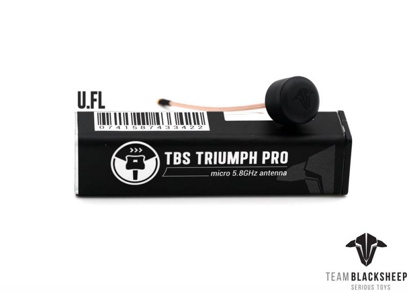 TBS Triumph Pro FPV Antenna RHCP (MMCX, UFL, SMA)