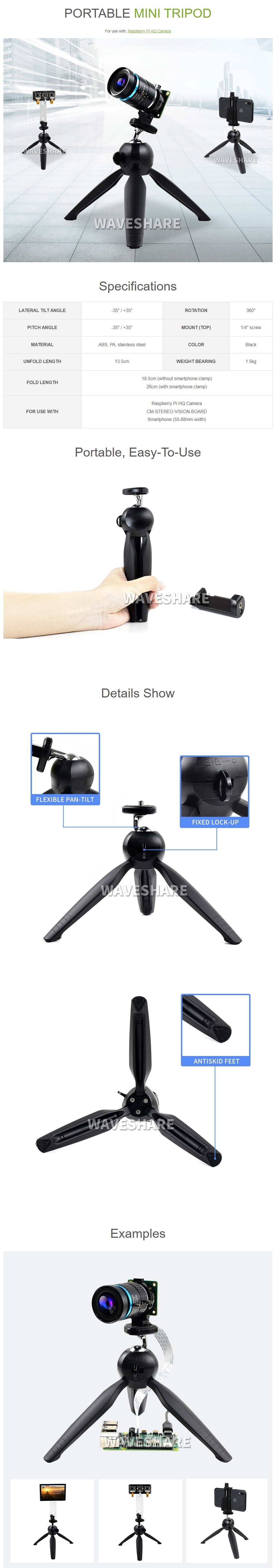 Portable Mini Tripod