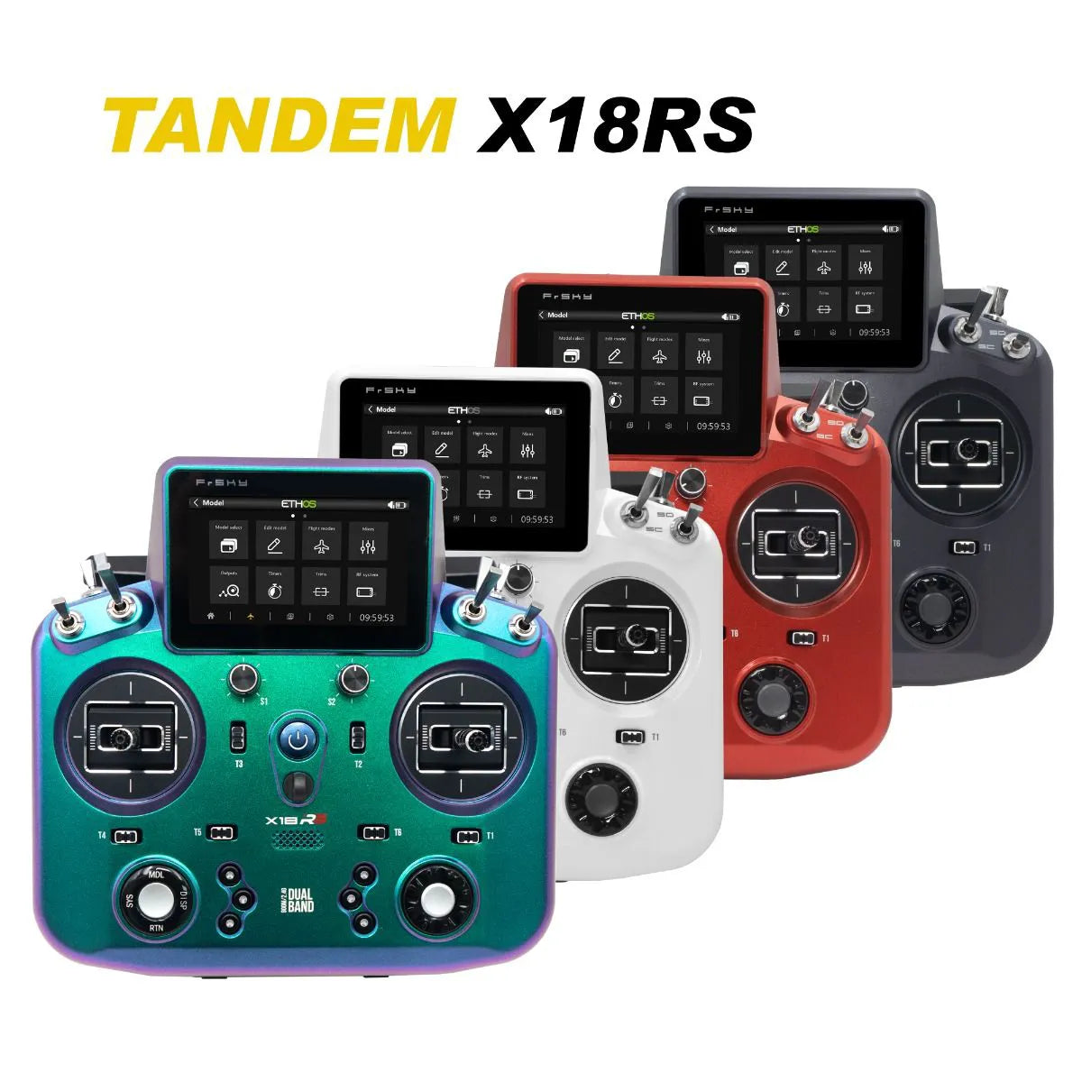 FrSky Tandem X18RS TD (Mode 2) Radio Controller