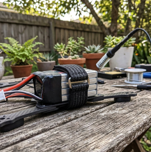 The Battery That Fell Out at 100m: FPV Battery Mounting Done Right