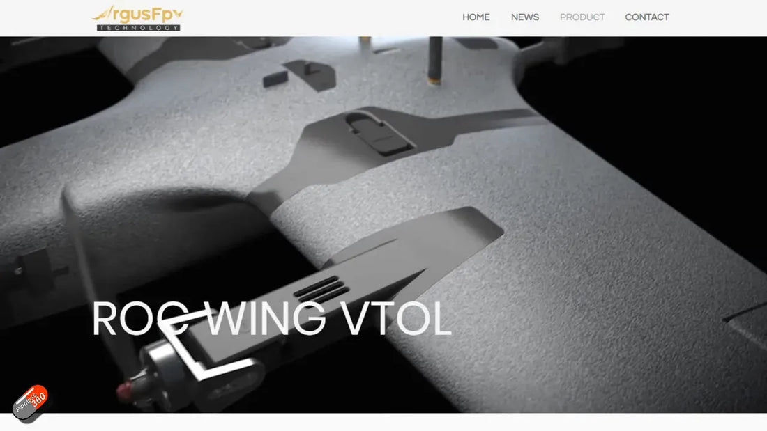 ArgusFPV ROC Wing VTOL size comparison