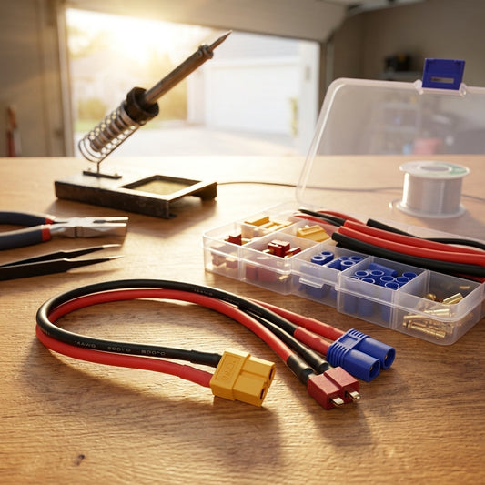 The Melted Wire That Nearly Caught a Workbench: FPV Power Lead Gauge Guide