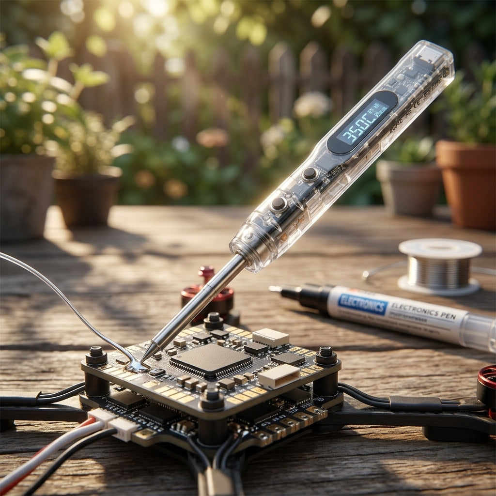 The Cold Joint That Fell Apart at 200 Metres: FPV Soldering Quality From Our Workshop