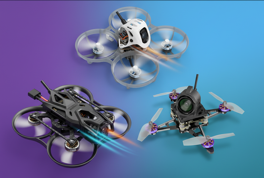 A collage of the best DJI O4 micro FPV drones.