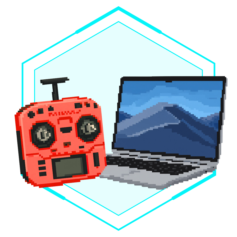 Simulator-Ready ELRS Radios