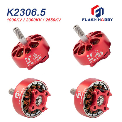 Flash K2306.5 Brushless Motor (1900kV, 2300kV, 2550kV)