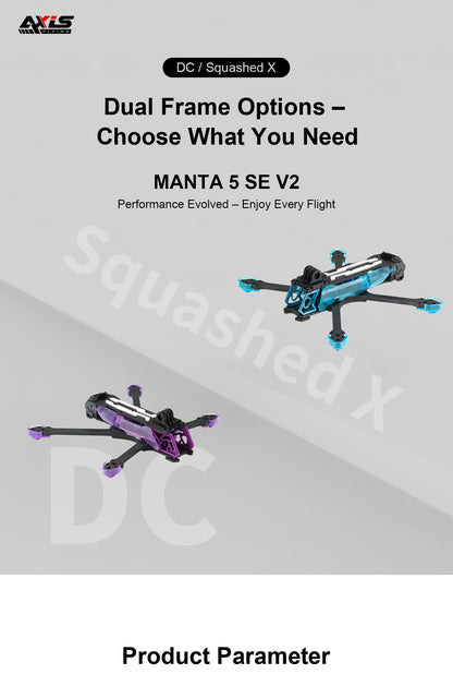 Châssis FPV Axisflying Manta 5 SE V2 5 pouces