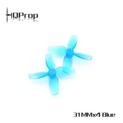 HQ Micro Tiny Whoop Props 31mmx4 4 blade (1mm shaft) (2CW+2CCW)