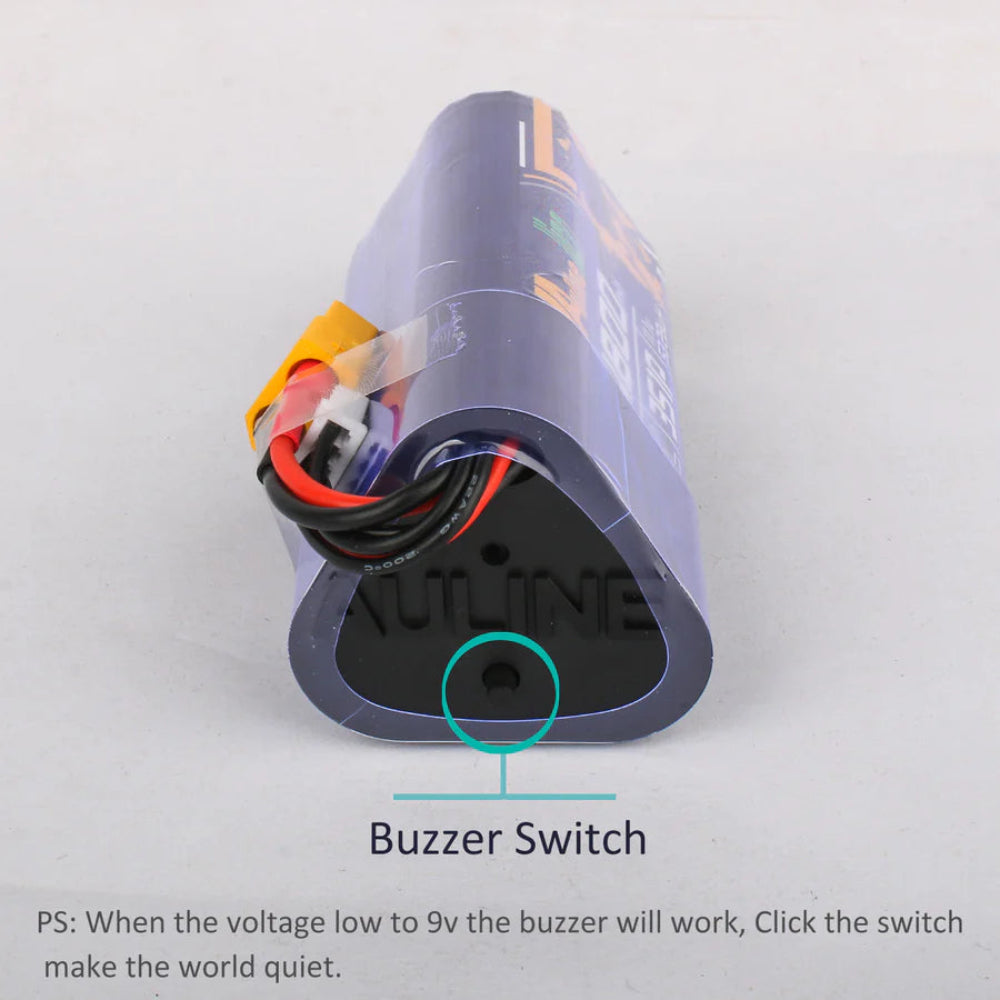 Auline 21700 4800MAH 3S1P Li-Ion Battery 11.1V XT60 - LED & Buzzer