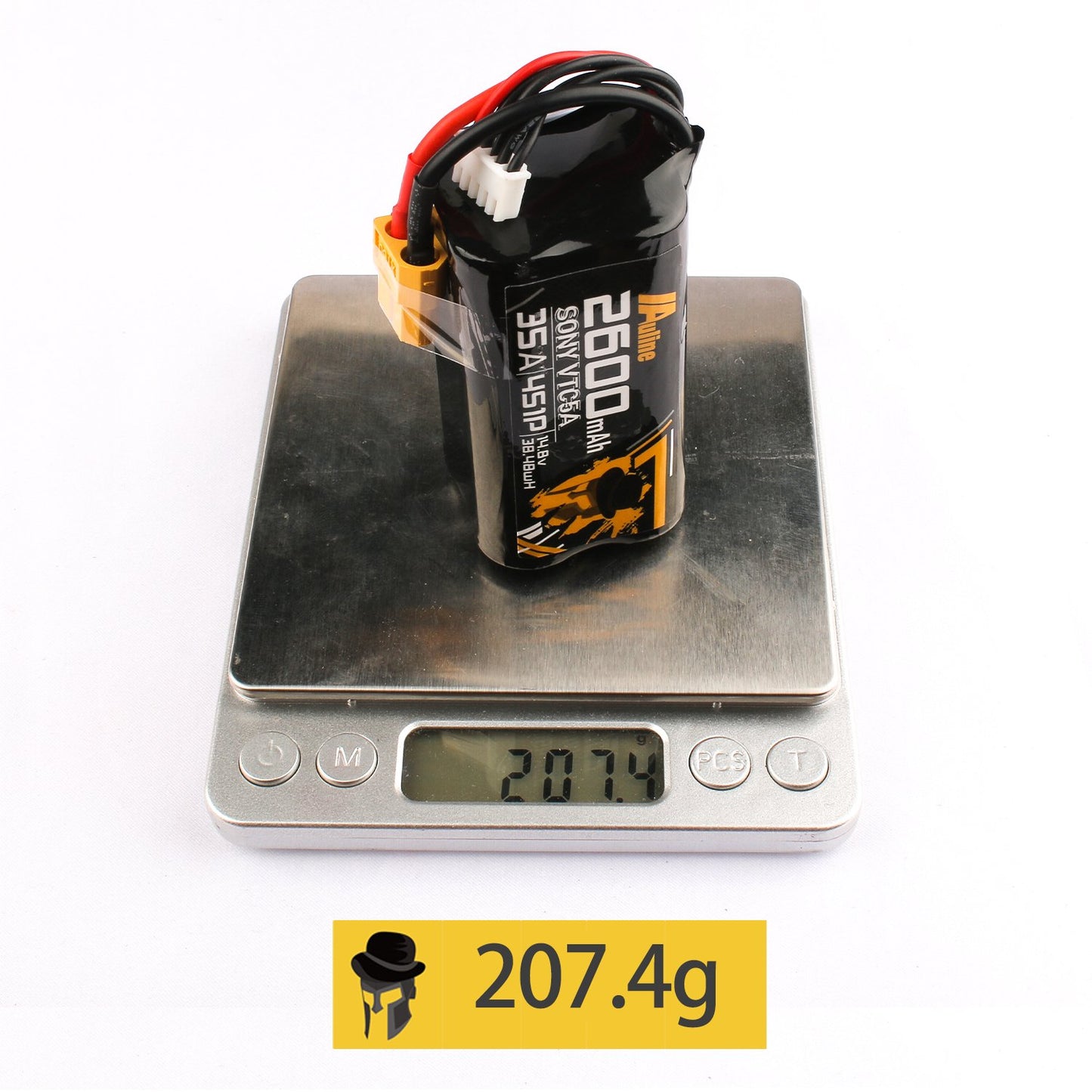 AuLine VTC5A 2600mAh 4S 14.8V35A XT60 18650 Li-Ion Battery