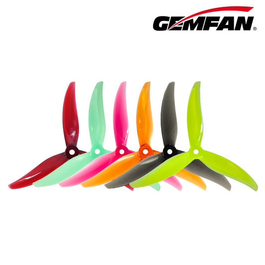 Gemfan Proxy 5127.5 Freestyle Propellers - Curved Anti-Bending 5.1-inch 3-Blade