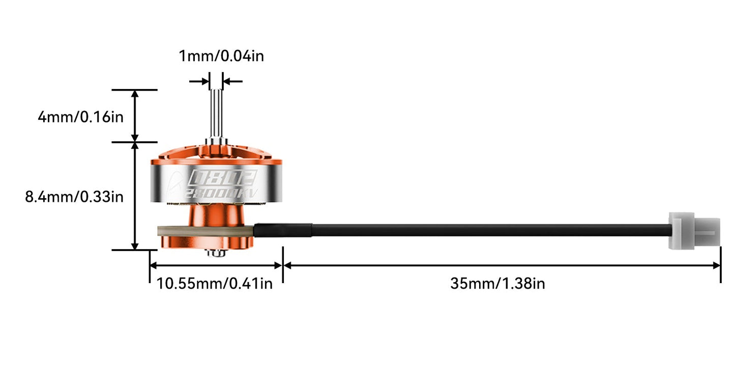 BETAFPV 0802 bürstenlose Motoren (2026)
