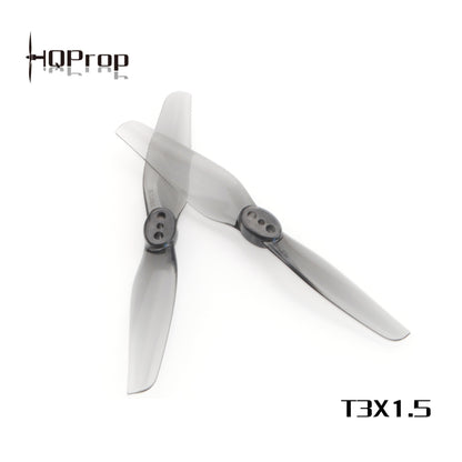 HQ Durable Prop T3x1.5 Grey (2CW + 2CCW) Polycarbonate