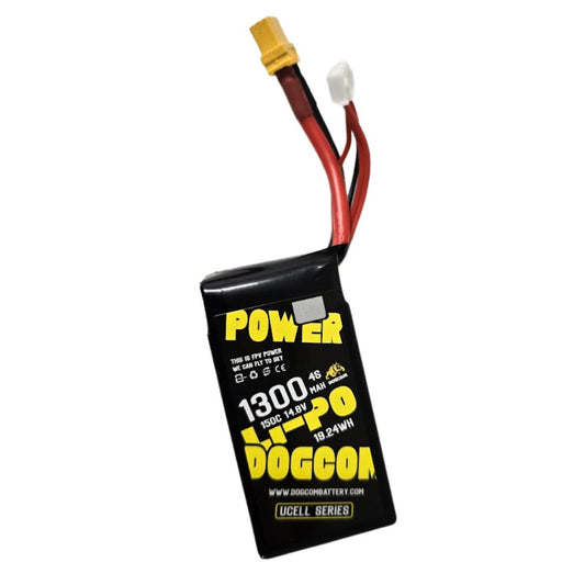 DOGCOM 1300mAh 150C 4S 14.8V UCELL series