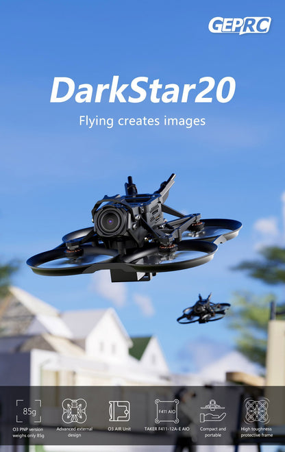 GEPRC DarkStar20 WTFPV ELRS Cinewhoop Quadcopter