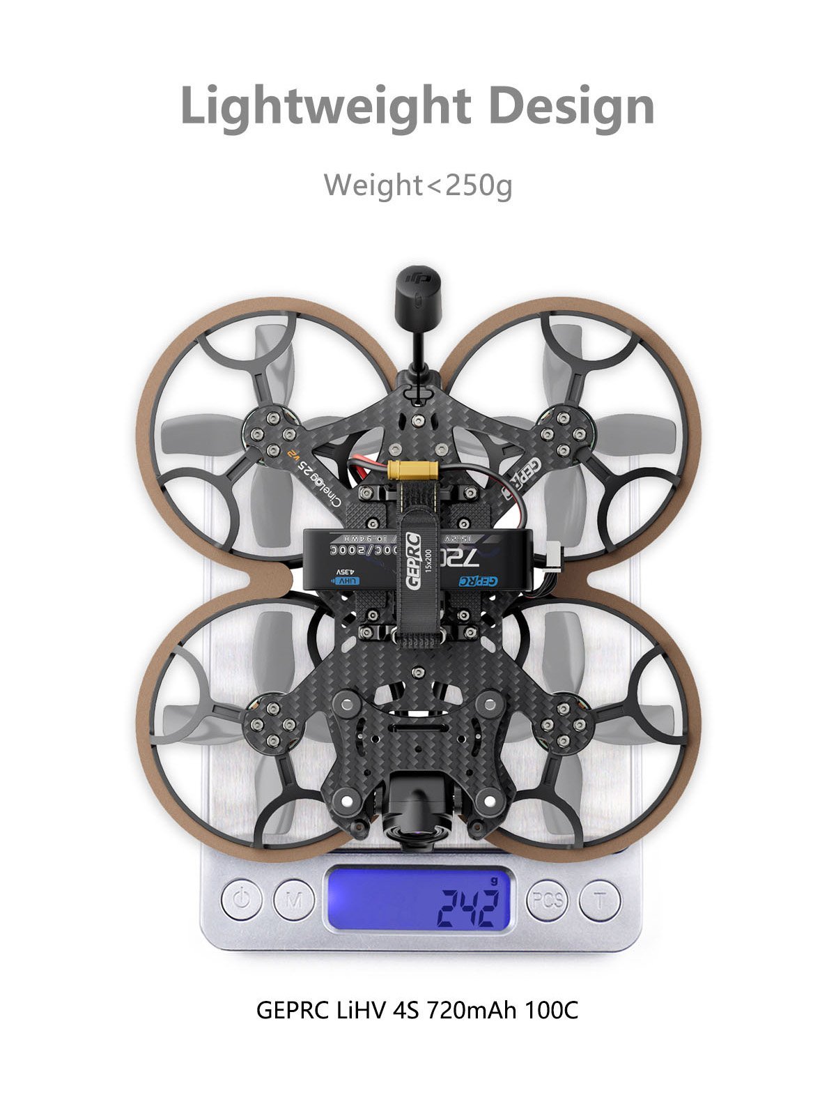 GEPRC Cinelog25 V2 HD O3 TBS NanoRX Quadcopter (No GPS)