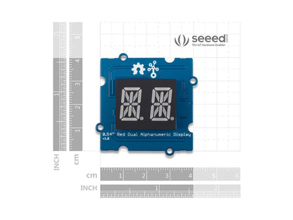 Grove - 0.54‘’ Red Dual Alphanumeric Display