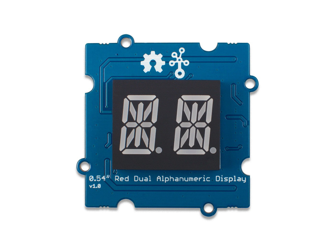 Grove - 0.54‘’ Red Dual Alphanumeric Display