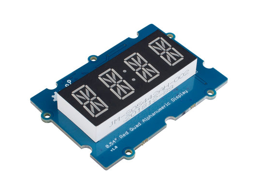 Grove - 0.54‘’ Red Quad Alphanumeric Display