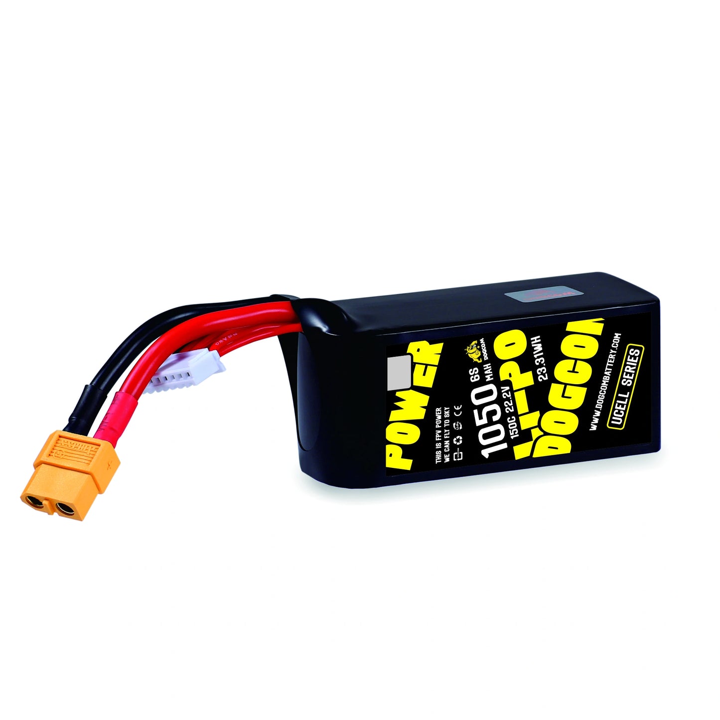 DOGCOM 1050mAh 150C 6S 22.2V UCELL series