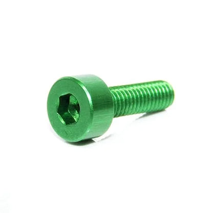 10pc M3X16 7075 Allen Key/Hex Cap Head Bolt Coloured Aluminium Pack