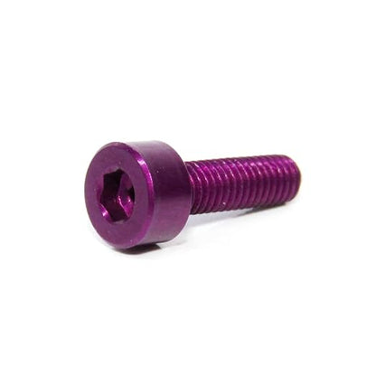 10pc M3X16 7075 Allen Key/Hex Cap Head Bolt Coloured Aluminium Pack