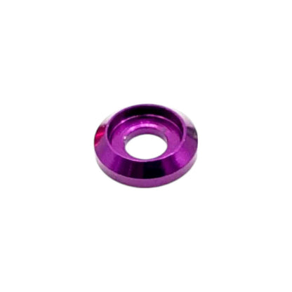 10pc M2 Button Head Washers Coloured Aluminium Pack