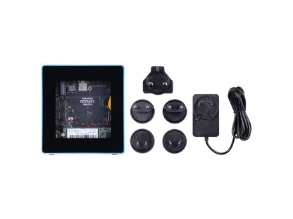 ODYSSEY Blue J4125 v2 - Mini PC with 128GB M.2 SATA, Linux and RP2040 Core, dual 2.5 Gigabit Ethernet NICs