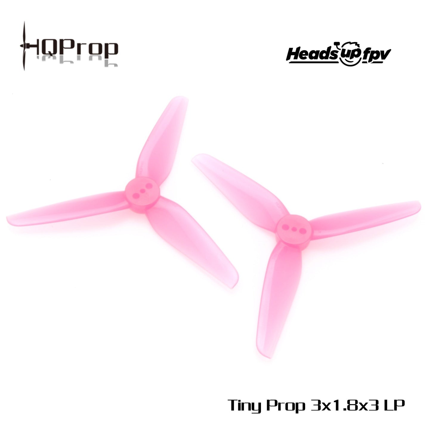 HQProp 3X1.8X3 HeadsUp Tiny Propeller（2CW+2CCW) 1.5MM