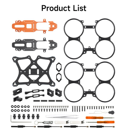 GEPRC GEP-DS16 (Darkstar 16) 1.6-inch CineWhoop Frame for DJI O4 Air Unit