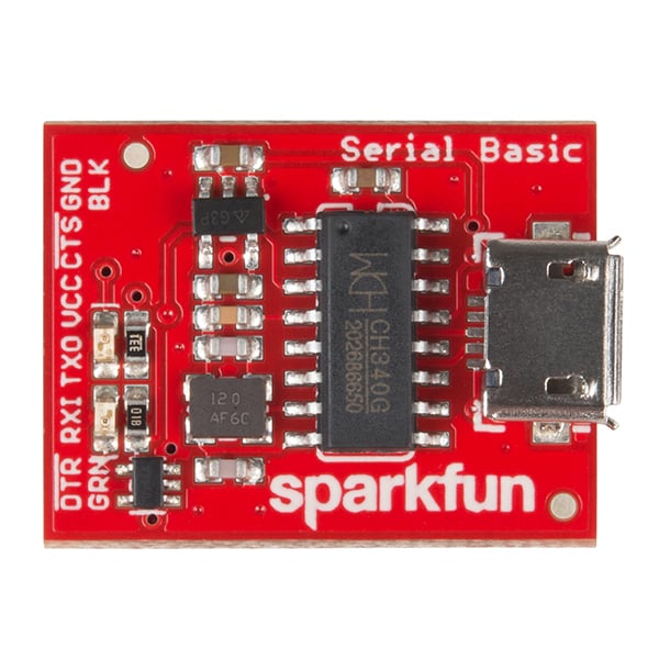 SparkFun Serial Basic Breakout - CH340G (Micro USB)