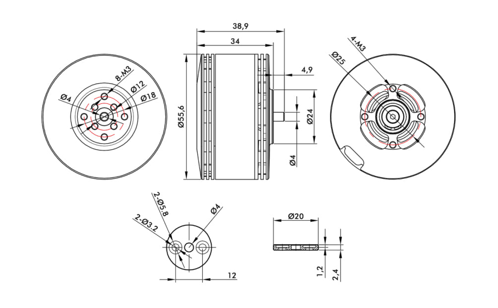 Tmotor Brushless Motor