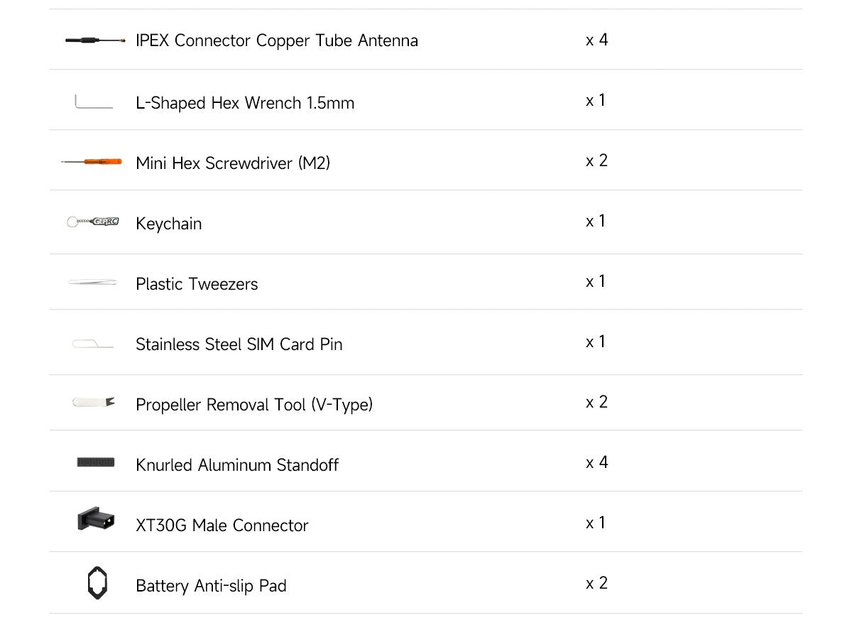 GEPRC GEP-DS16 (Darkstar 16) 1.6-inch CineWhoop Frame for DJI O4 Air Unit