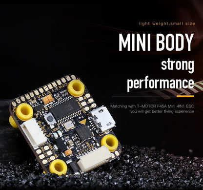 T-Motor Mini F7 Stack + F45A 3-6S BLHeli_32 4-in-1 ESC