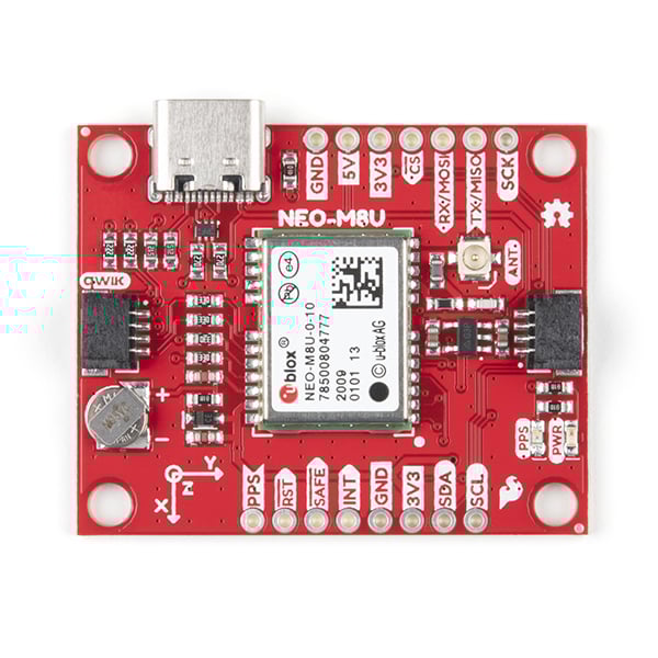SparkFun GPS Dead Reckoning Breakout - NEO-M8U (Qwiic)