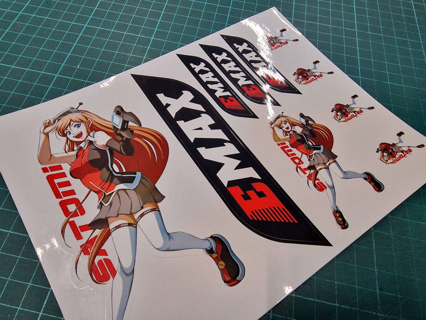 Emax Satomi FPV Sticker Sheet