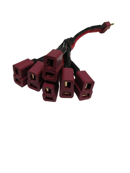 Deans T-Plug 6-Way Splitter [Open-Box]