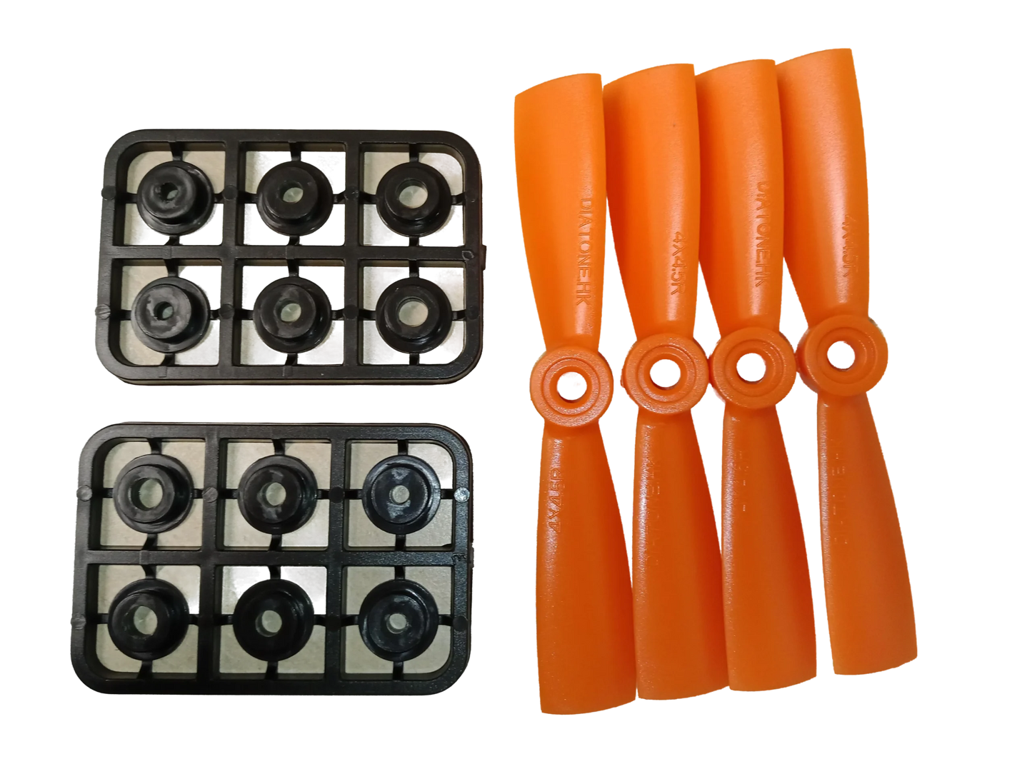 Diatone Super Durable Propeller (4x4.5R) (Orange) [New]