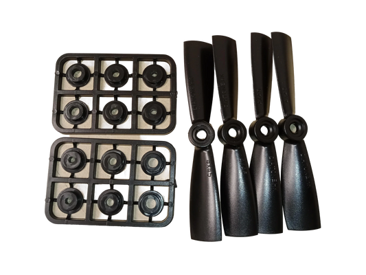 Diatone Super Durable Propeller (4x4.5) (Black) [New]