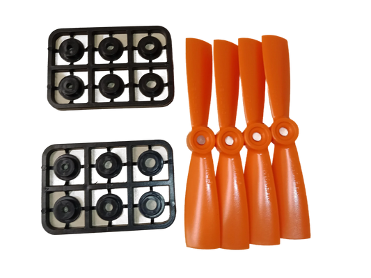 Diatone Super Durable Propeller (4x4.5) (Orange) [New]