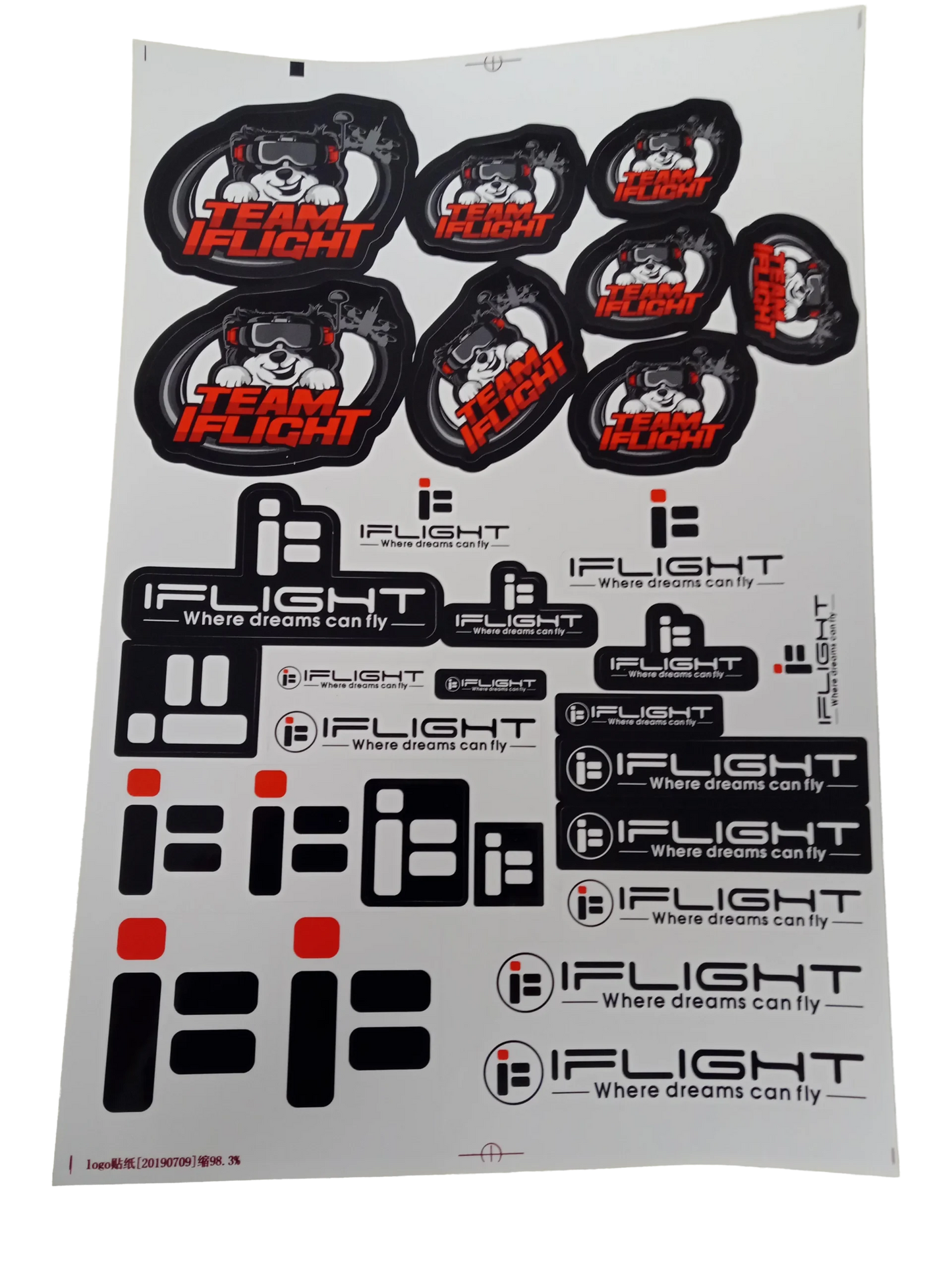 Team IFlight Logo Stickers [New]