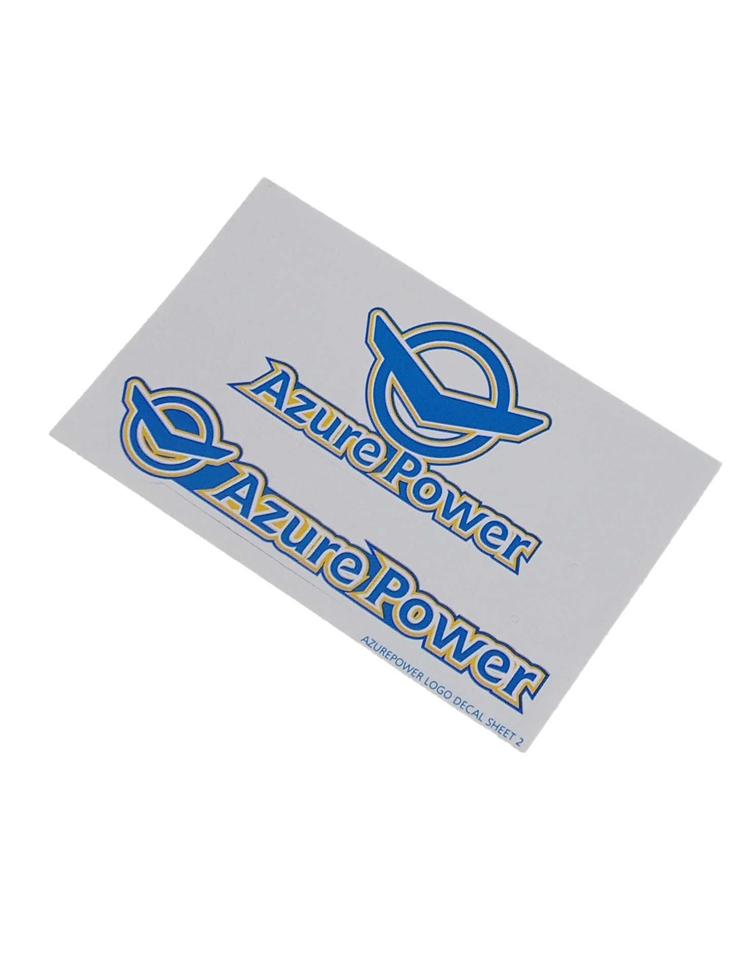 Azure Power Mini Logo Sticker Sheet [New]