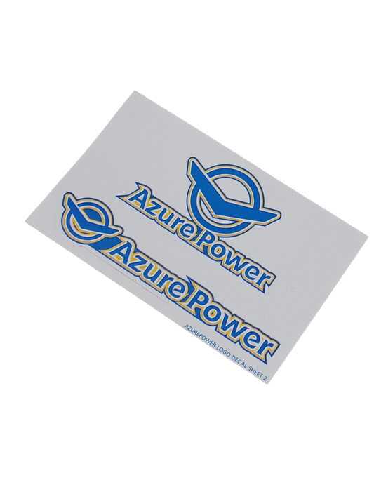 Azure Power Mini Logo Sticker Sheet [New]