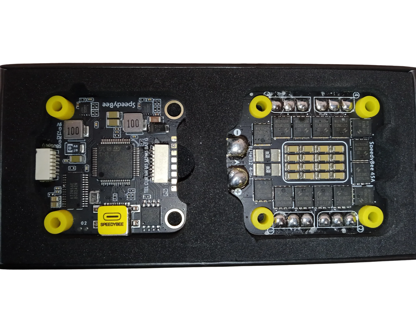 Speedybee F7 and blheli 32 45a esc [Defective]