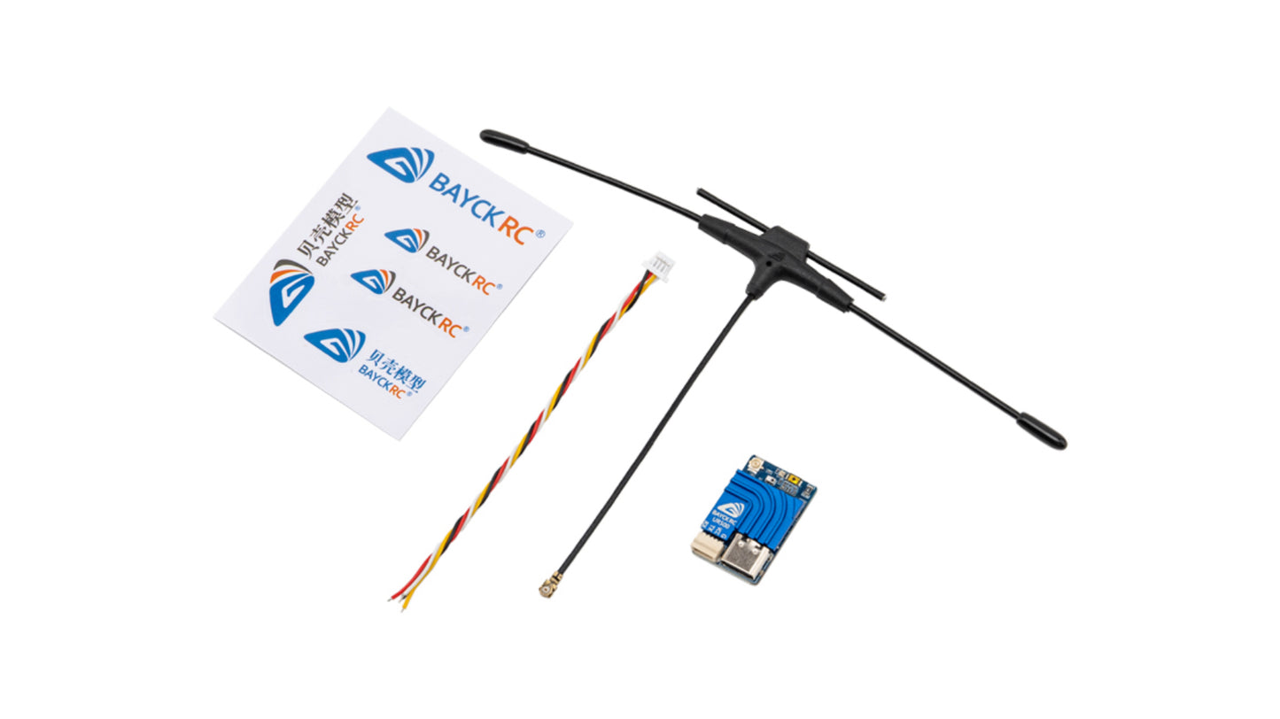 BAYCKRC UR500 Dual Band ELRS Receiver 500mw 868/900/2.4GHz