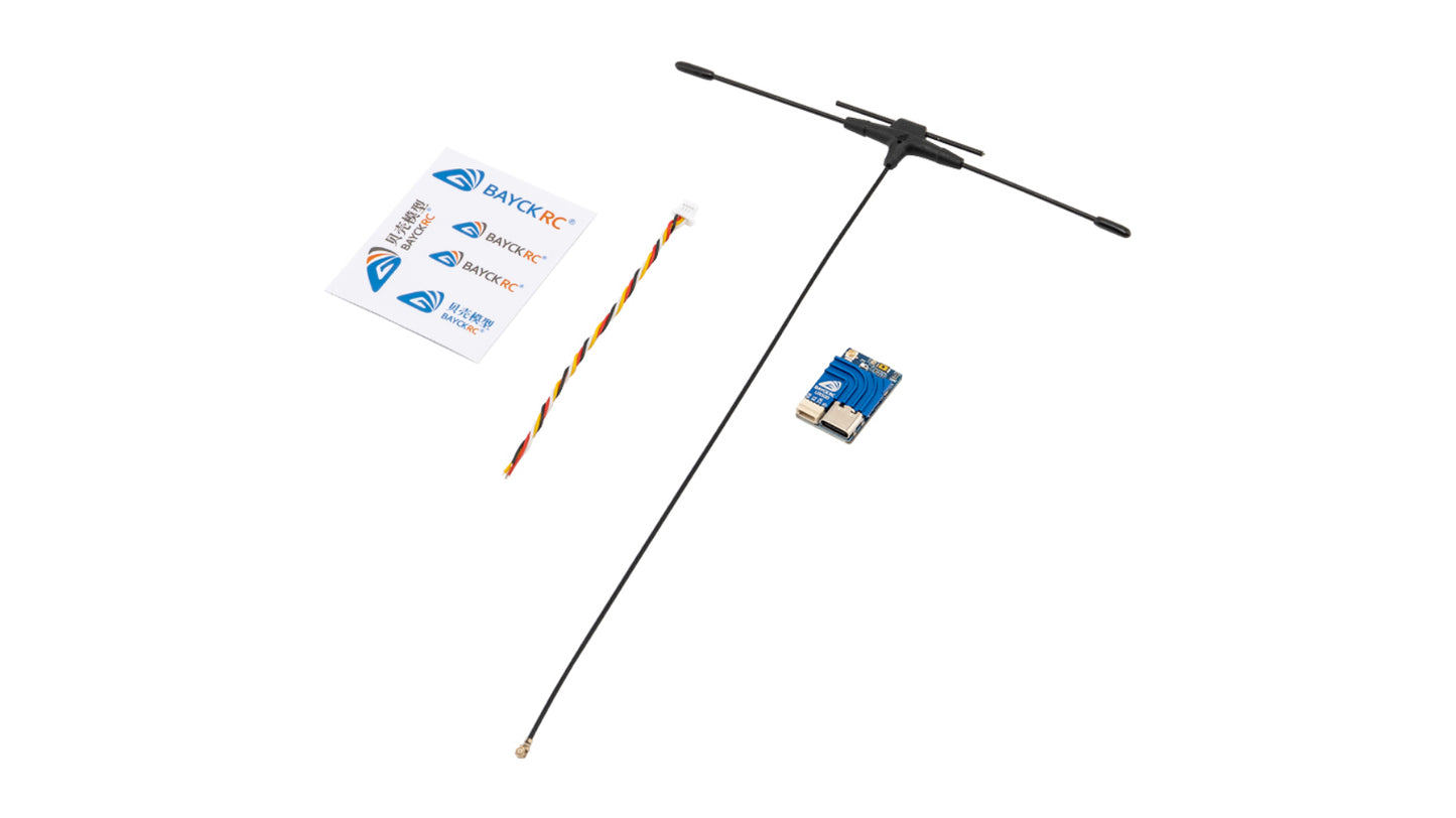 BAYCKRC UR500 Dual Band ELRS Receiver 500mw 868/900/2.4GHz